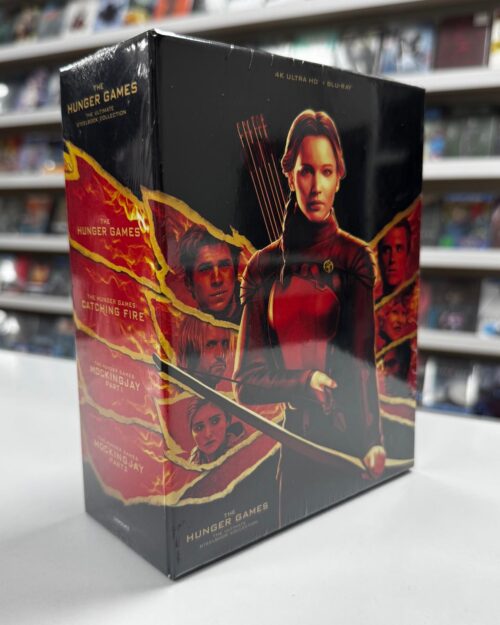 Hunger Games – Aclik Oyunlari 4 Film Steelbook 4K UHD + Blu Ray Box Set